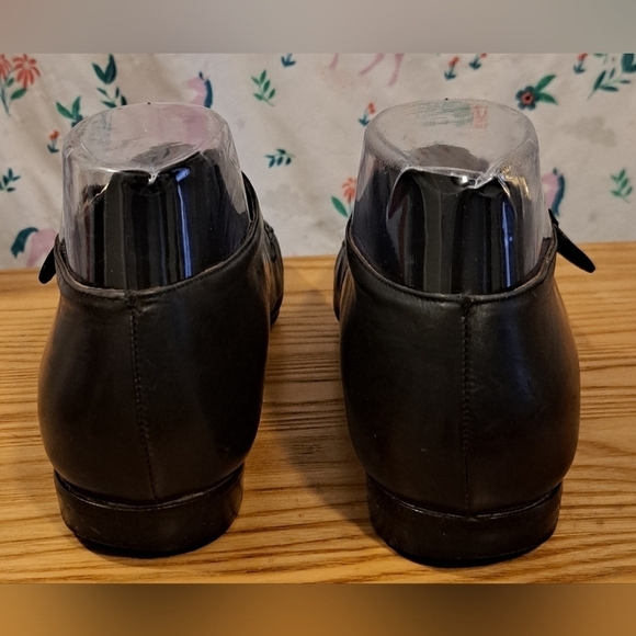 Vintage Duccio Del Duca Black Leather Business Casual Work Loafer Shoe SZ 9 main image 4